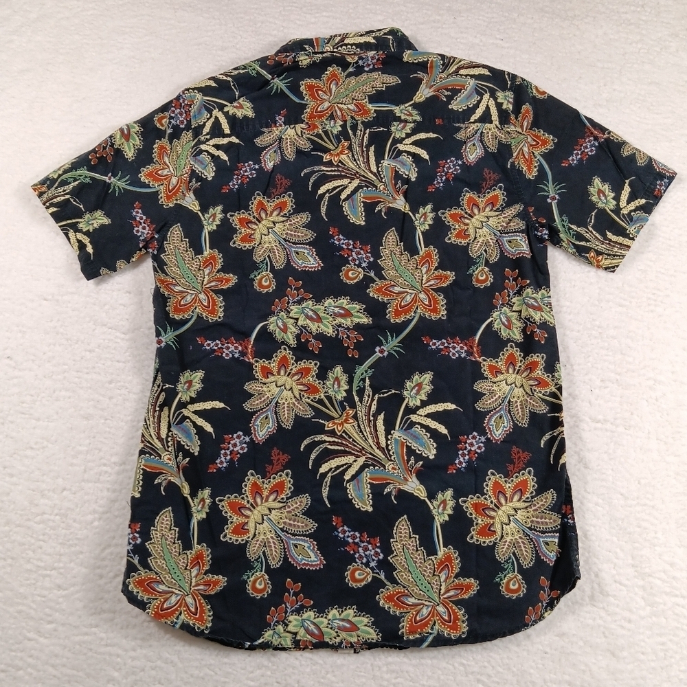 Altamont Shirt Mens Medium Black Andrew Reynolds Floral Paisley Skateboard - Picture 7 of 10